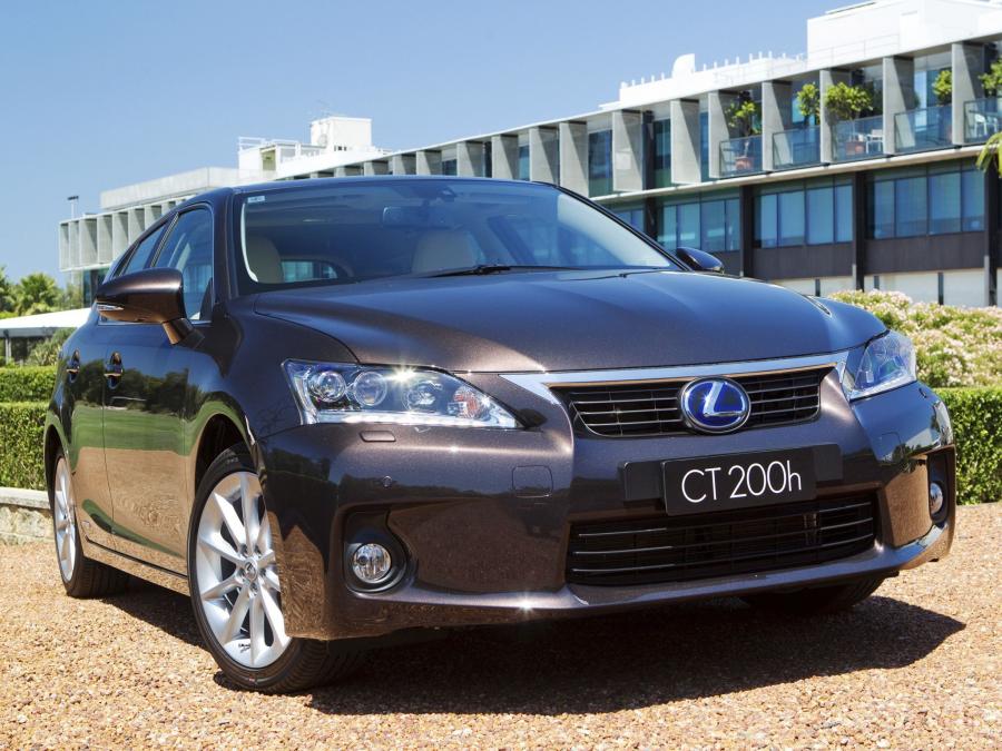  Lexus CT200h F-Sport 2011 года  (AU) (фото 3 из 16)